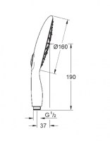 GROHE POWER&SOUL TELEDUCHA